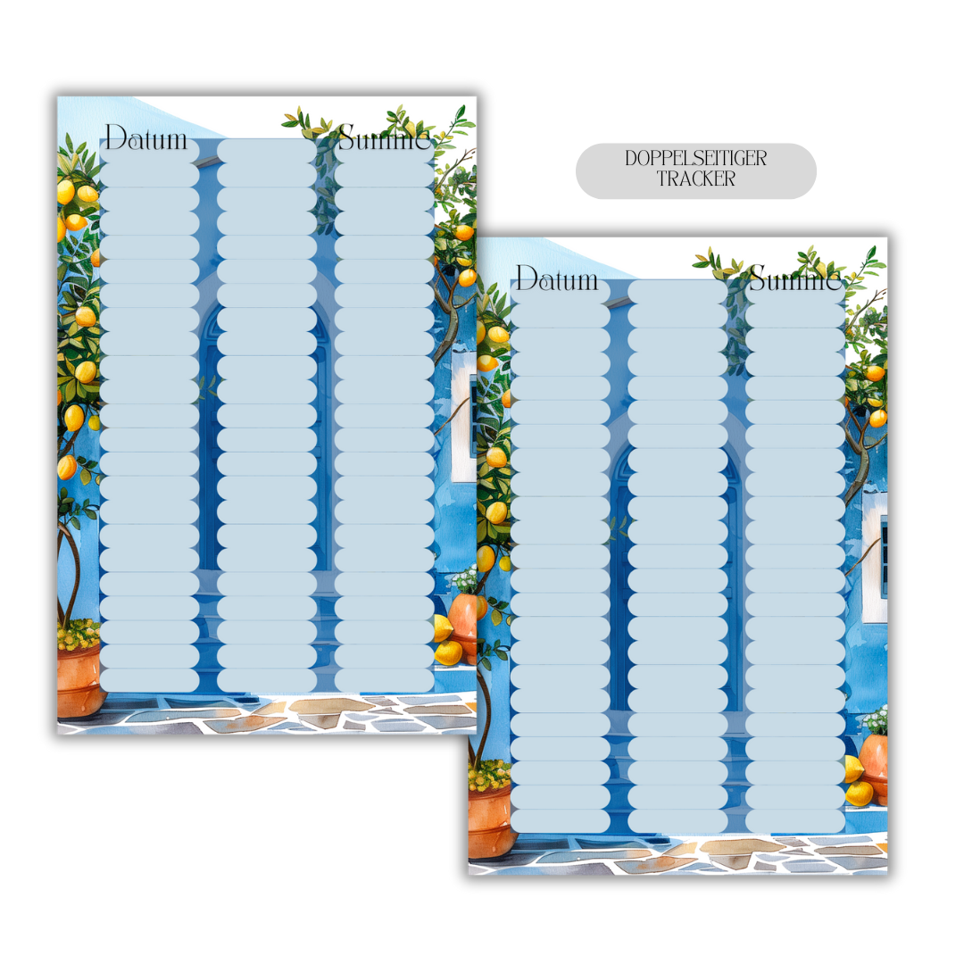 52/26 Wochen Challenge im griechischen Design