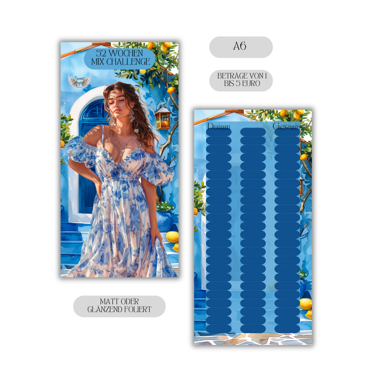 52/26 Wochen Challenge im griechischen Design