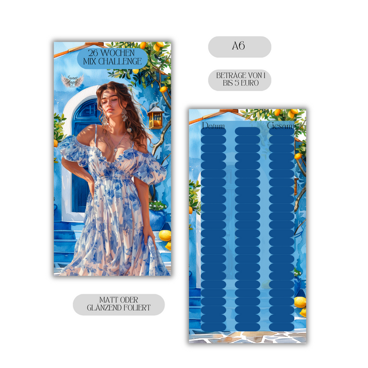 52/26 Wochen Challenge im griechischen Design