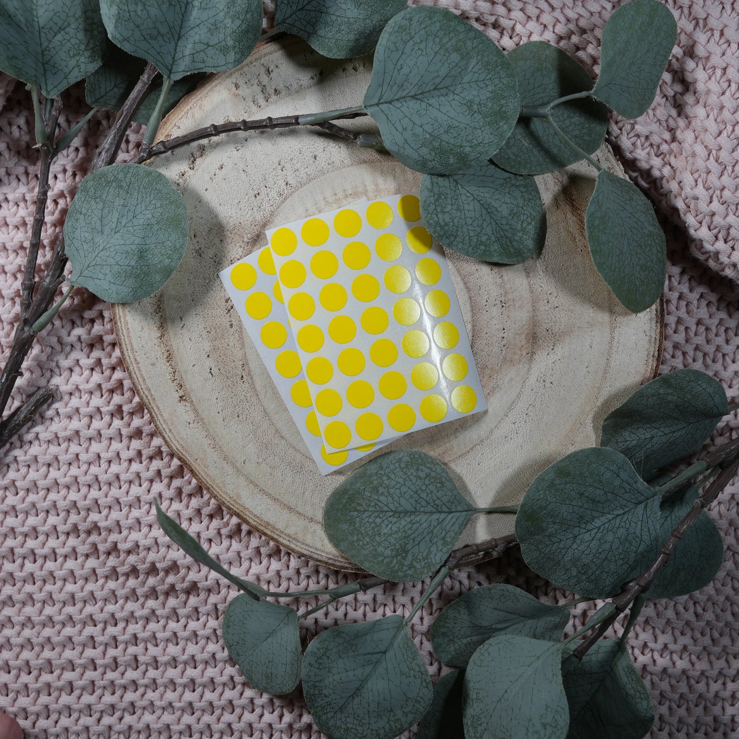 Klebepunkte Einfarbig