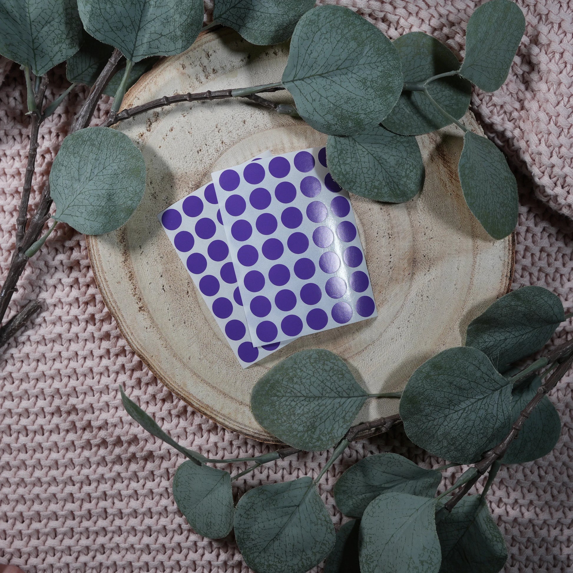 Klebepunkte Einfarbig