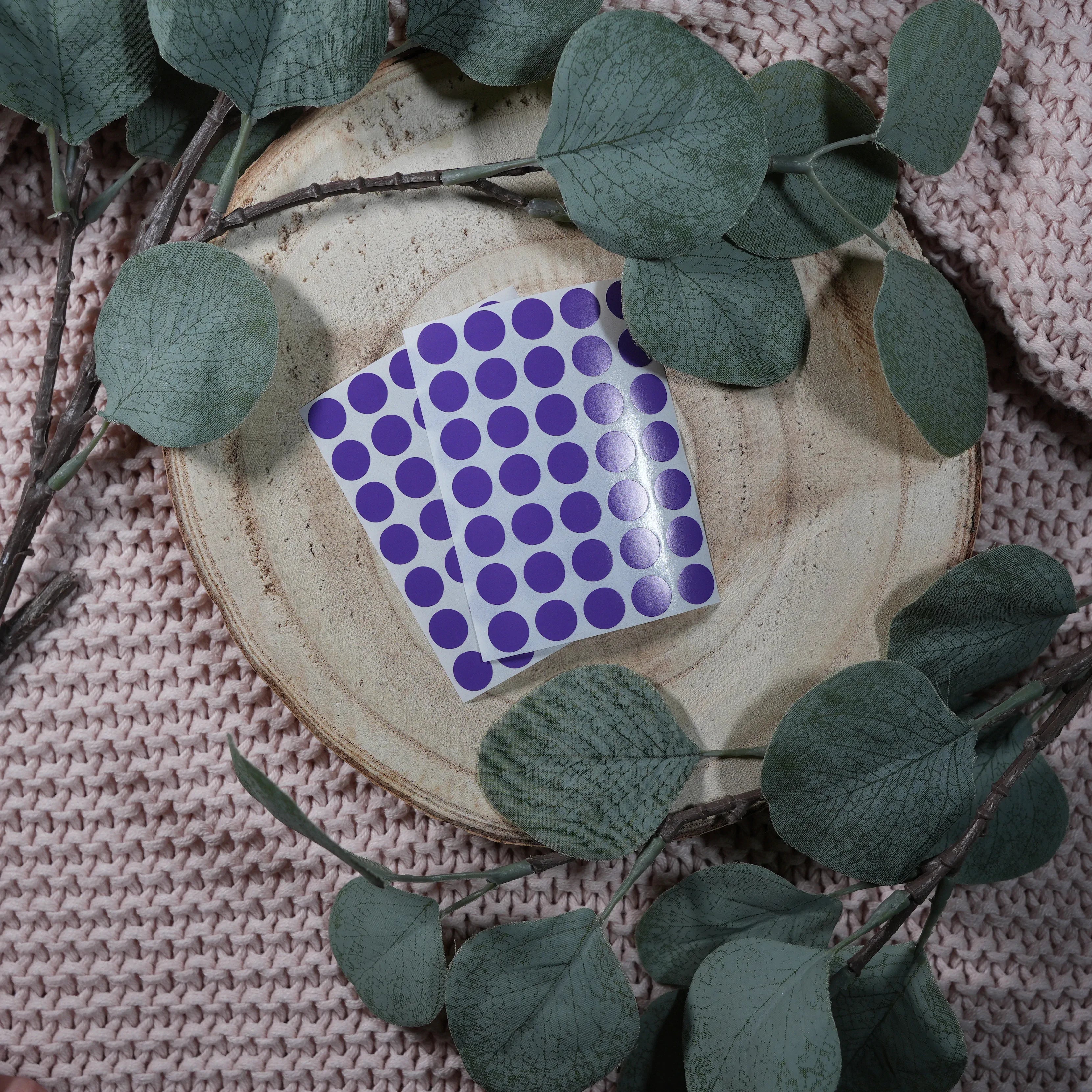 Klebepunkte Einfarbig