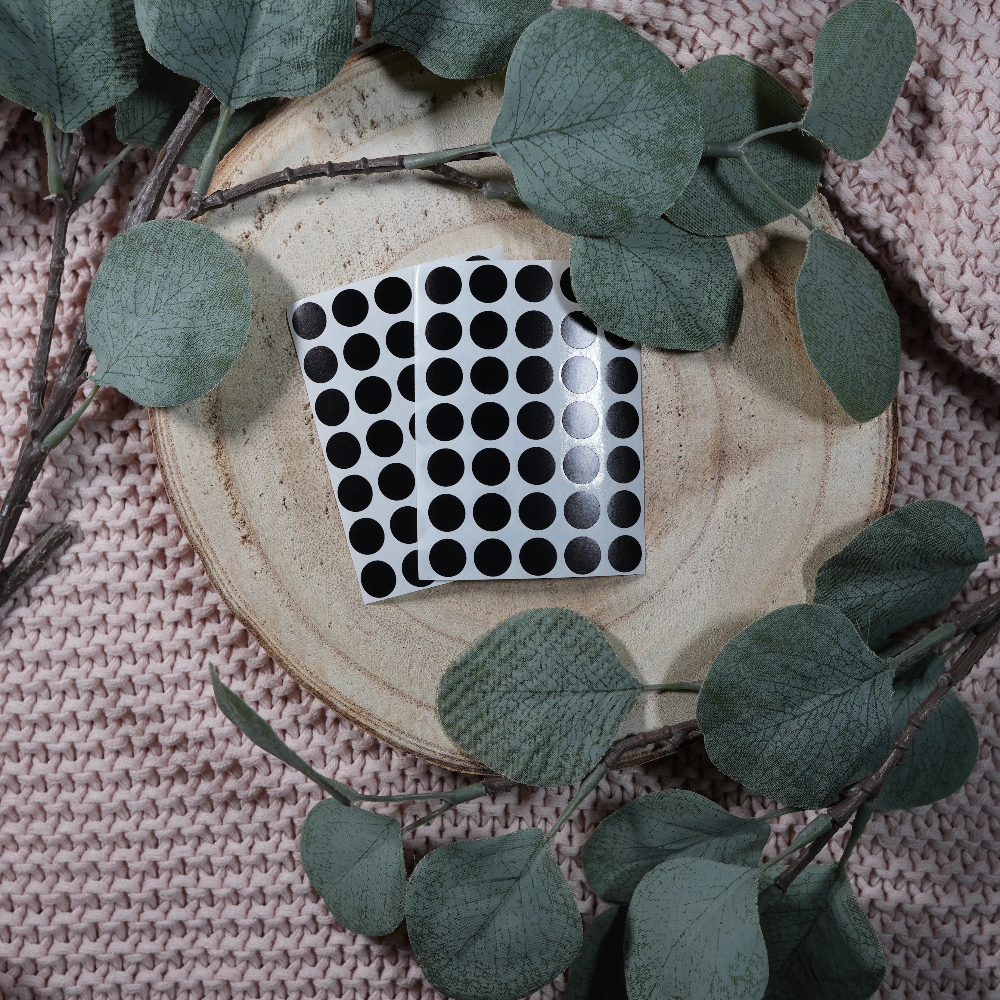 Klebepunkte Einfarbig