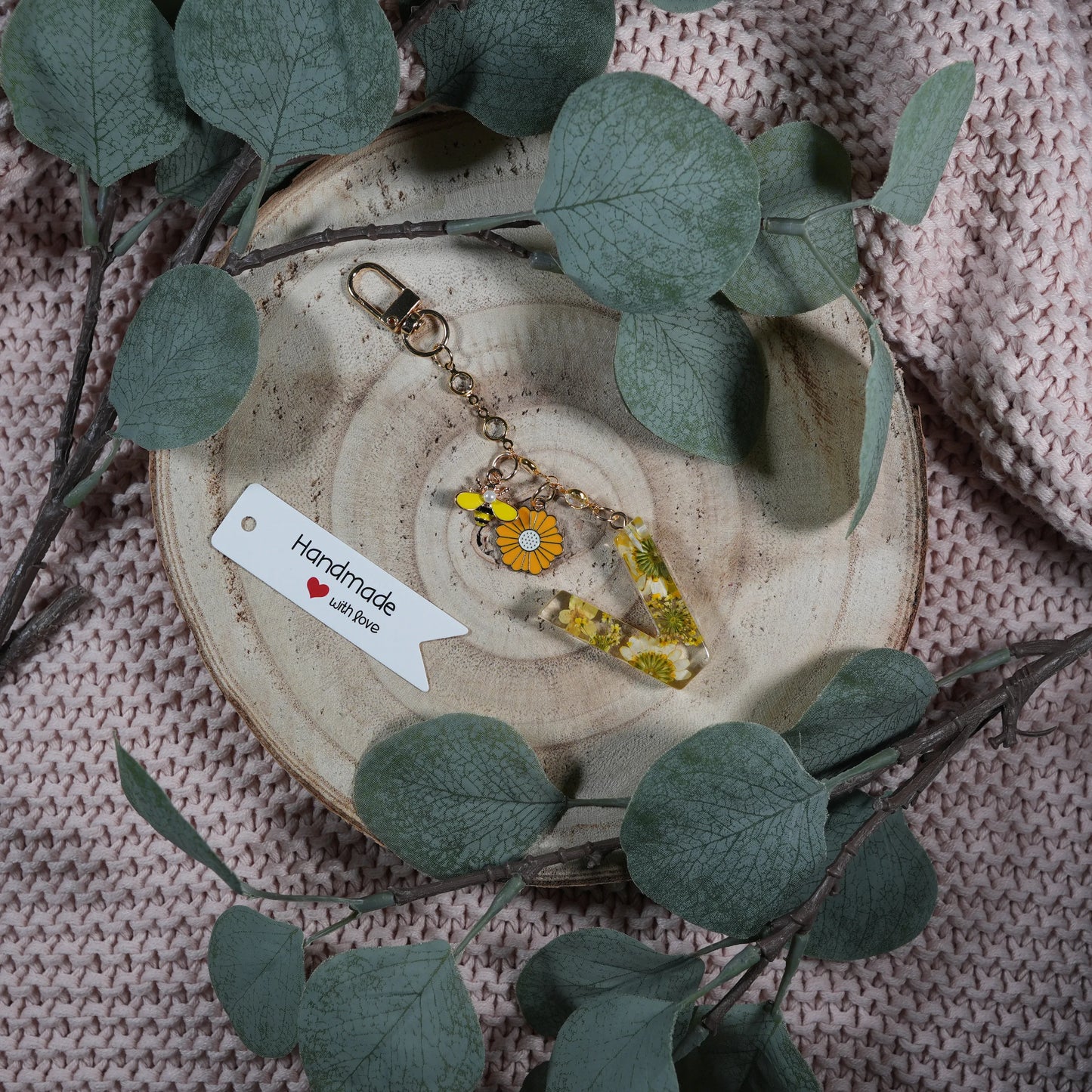 Buchstaben Binder Anhänger