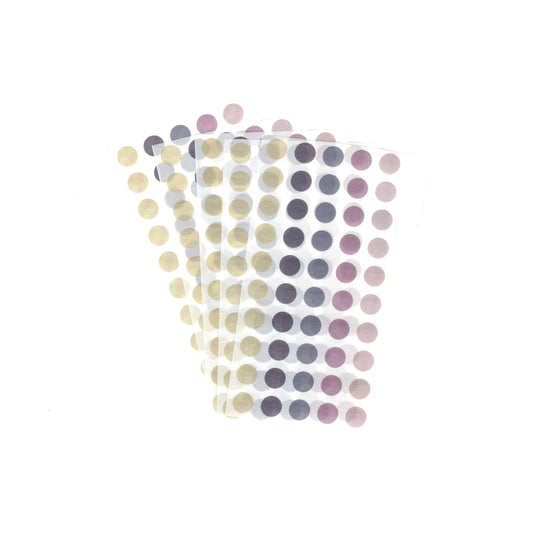 Klebepunkte in verschiedenen Farben - SweetAngel Budget Sparchallenge