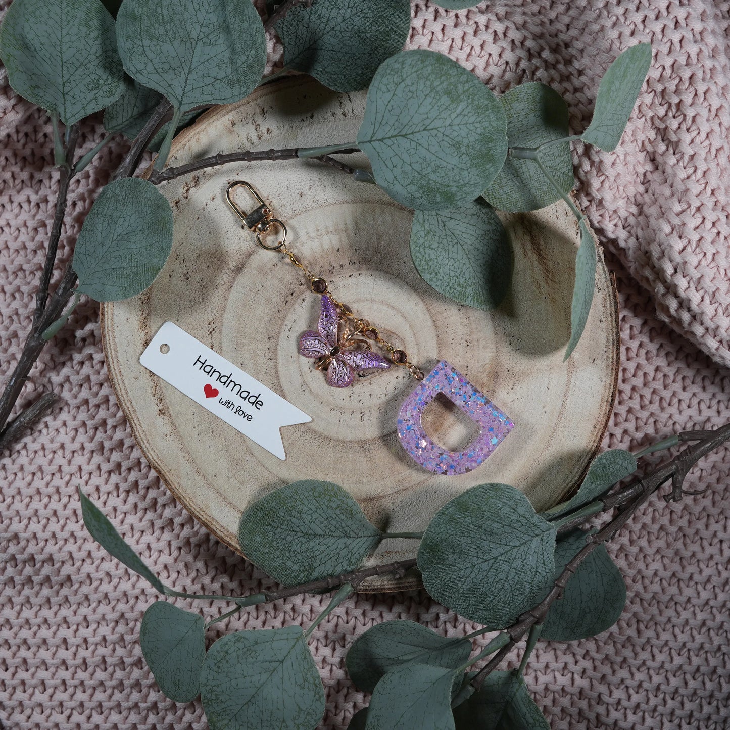 Buchstaben Binder Anhänger