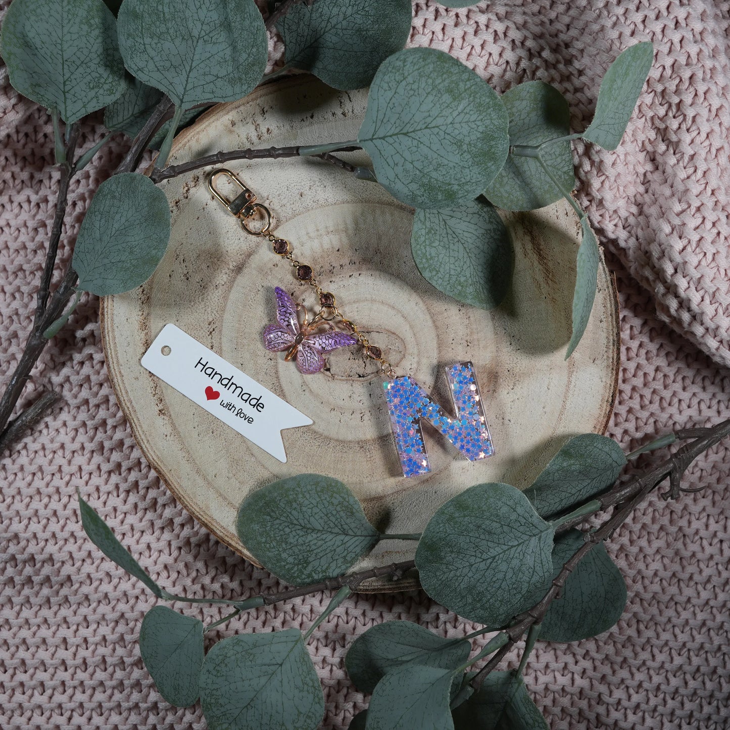 Buchstaben Binder Anhänger