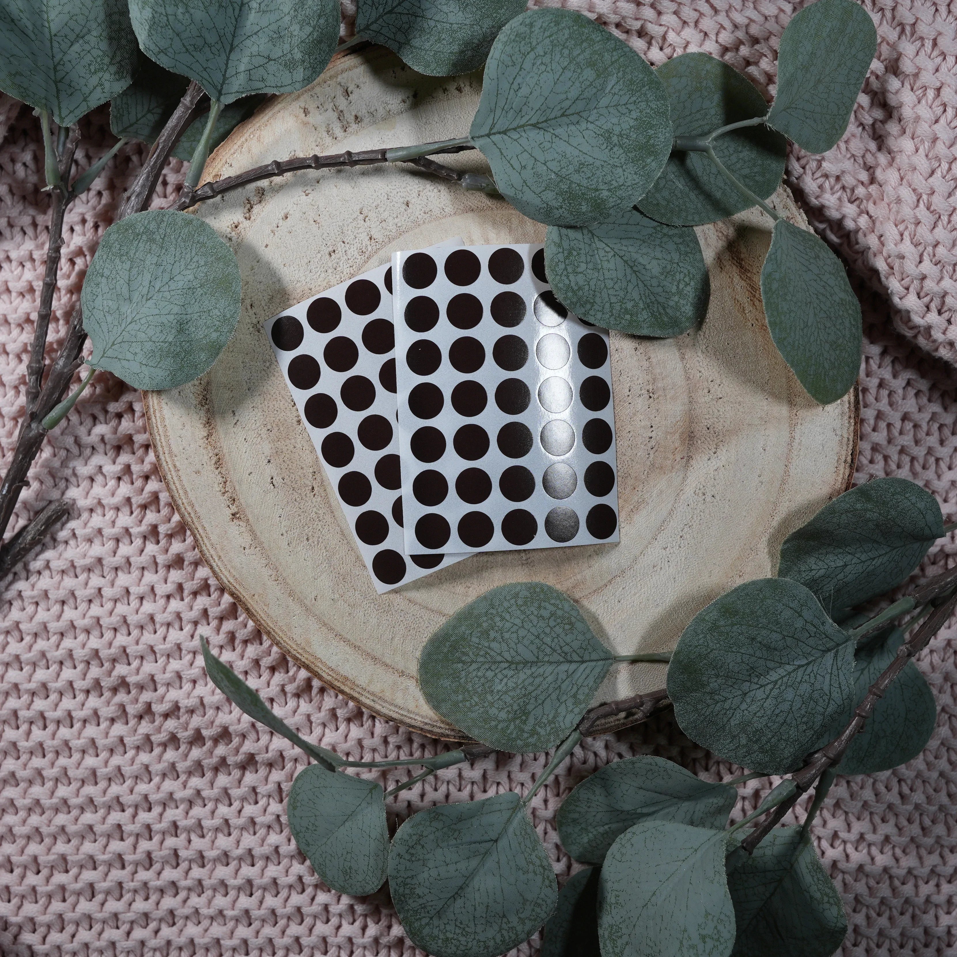 Klebepunkte Einfarbig