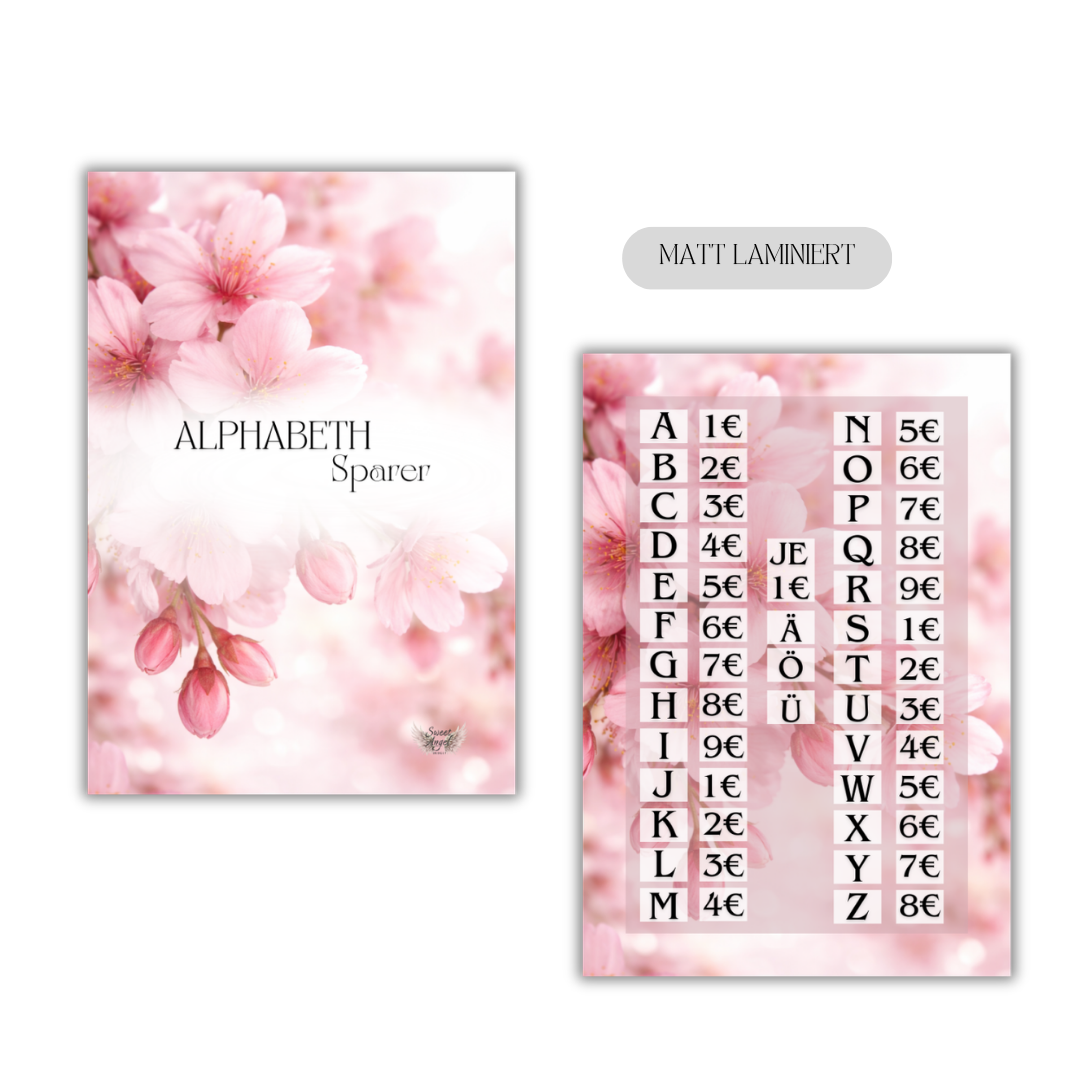 Alphabet Sparer (Kärtchen)