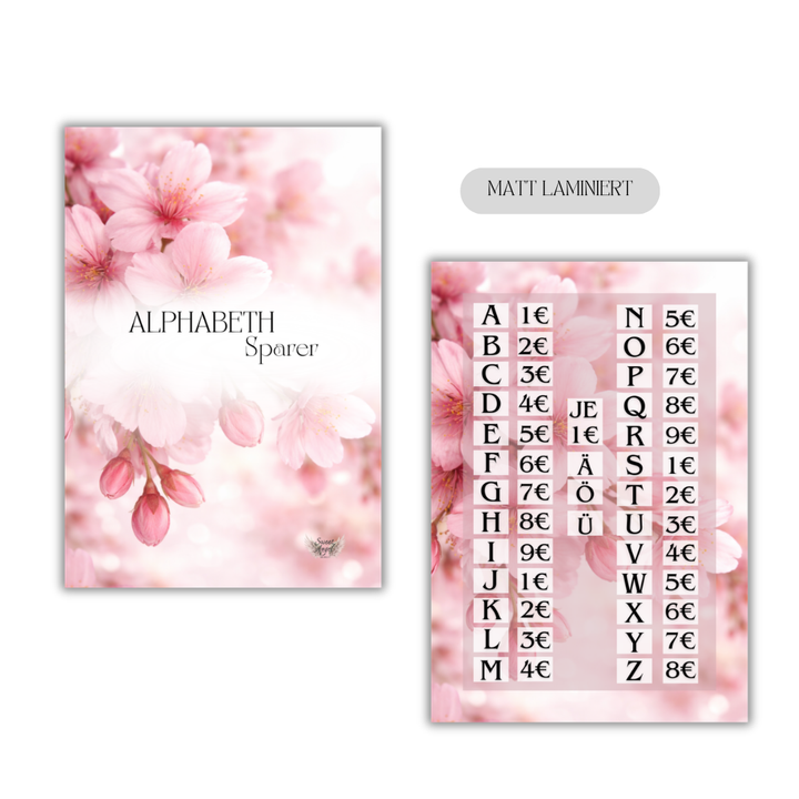 Alphabet Sparer (Kärtchen)