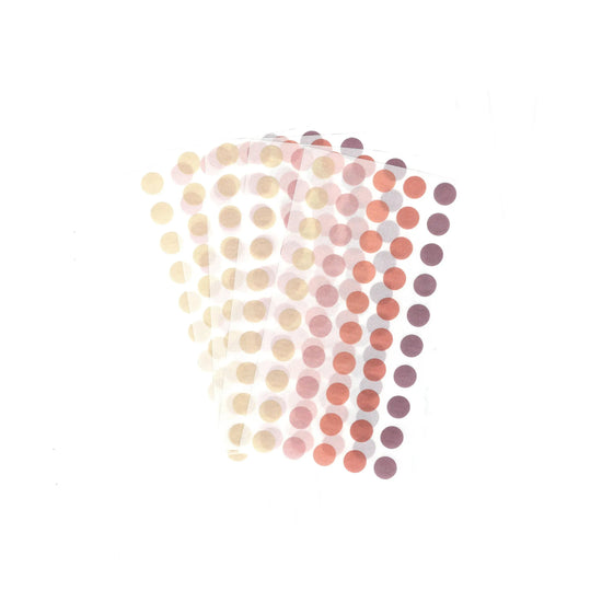 Klebepunkte in verschiedenen Farben - SweetAngel Budget Sparchallenge